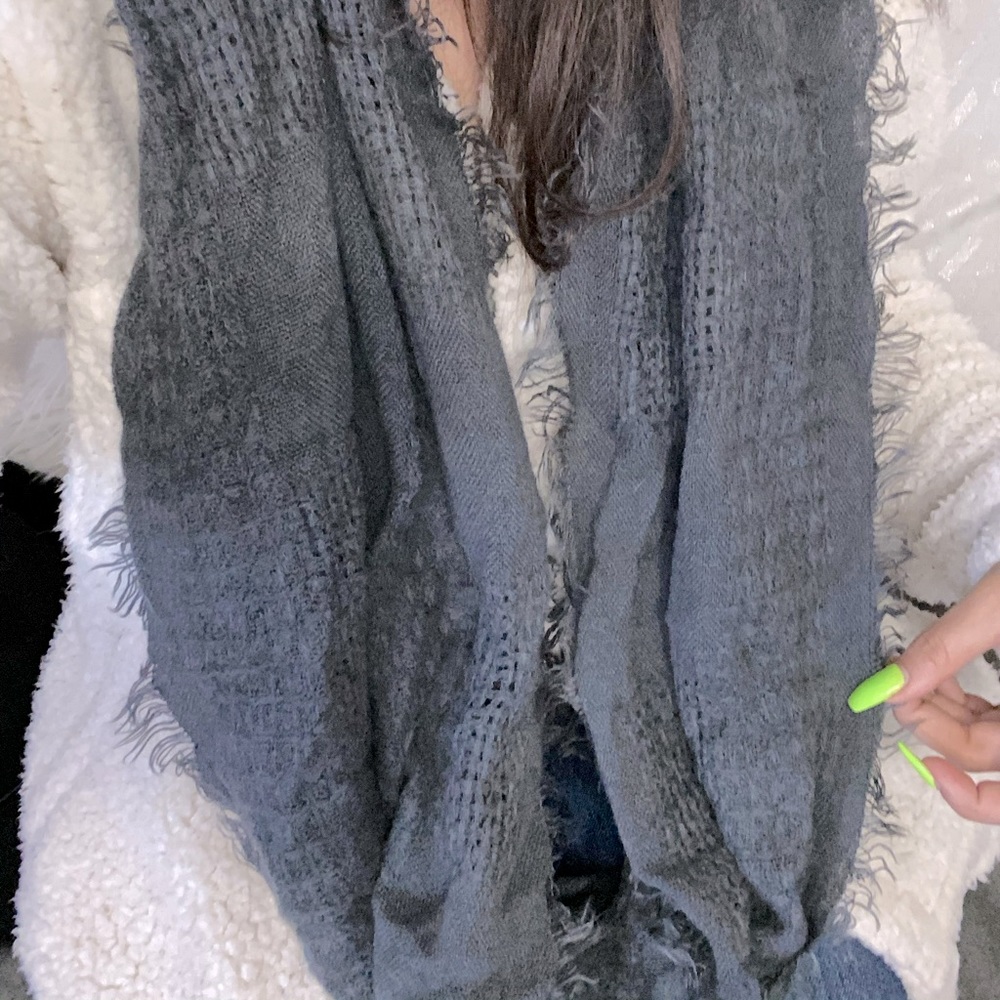 Gray Scarf
